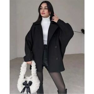 Zara Monteco Wool Coat